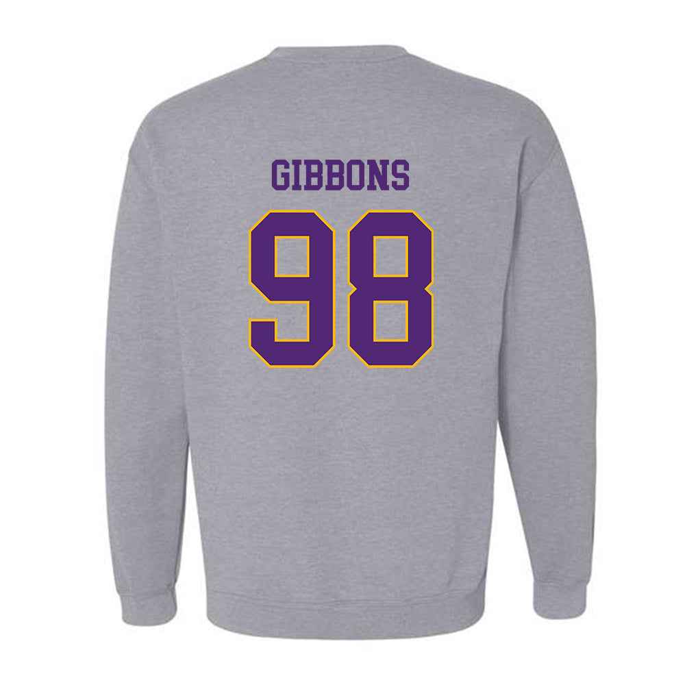 Northern Iowa - NCAA Football : Kolby Gibbons - Classic Shersey Crewneck Sweatshirt-1
