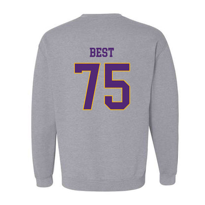 Northern Iowa - NCAA Football : Connor Best - Classic Shersey Crewneck Sweatshirt-1