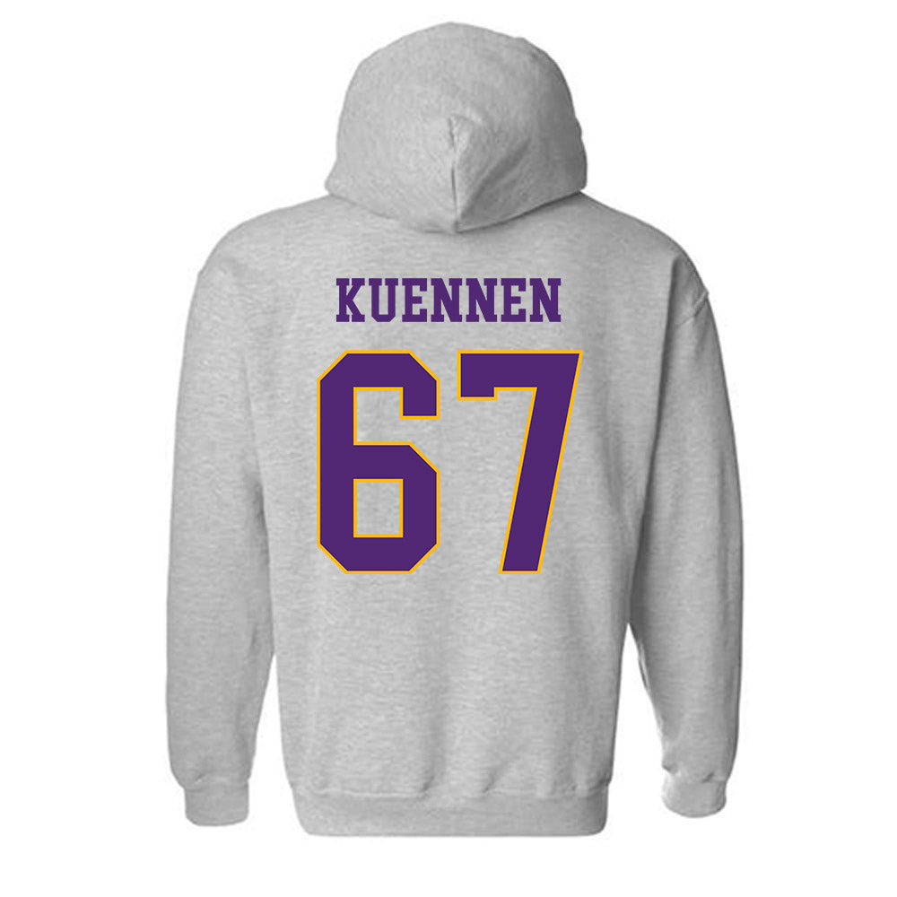 Northern Iowa - NCAA Football : Landen Kuennen - Classic Shersey Hooded Sweatshirt-1