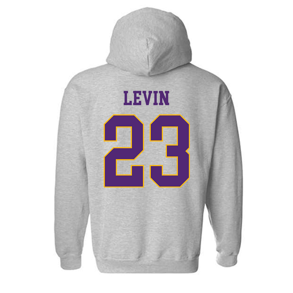Northern Iowa - NCAA Women's Basketball : Callie Levin - Classic Shersey Hooded Sweatshirt-1