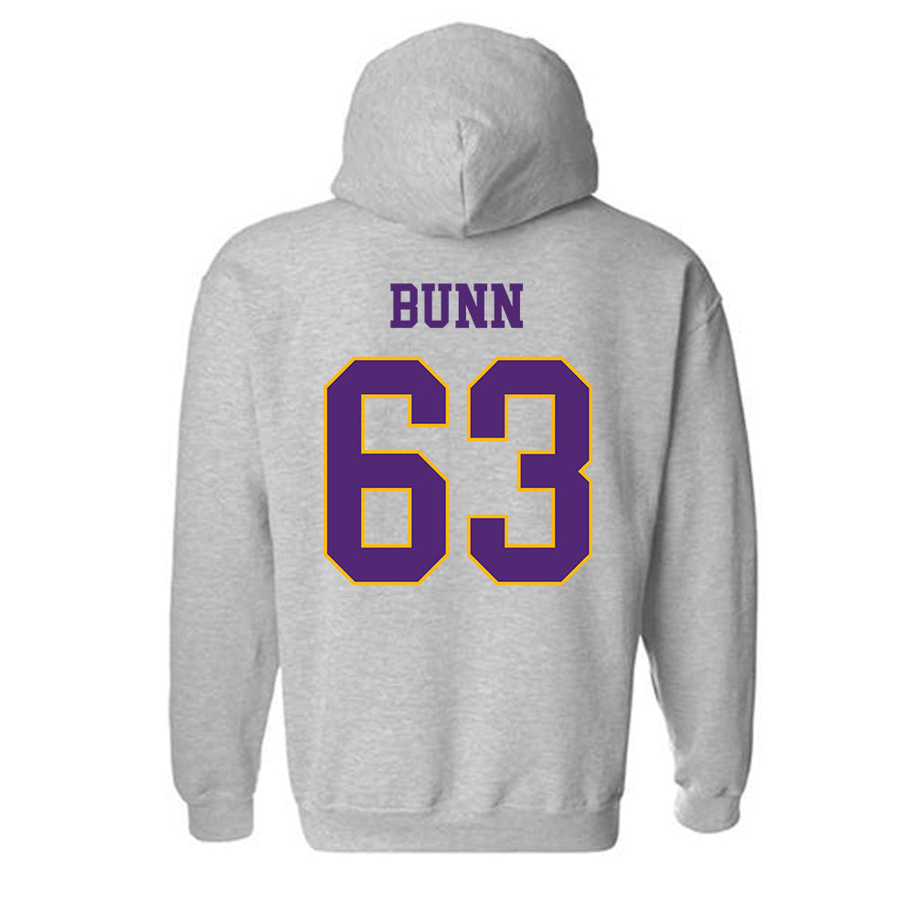 Northern Iowa - NCAA Football : Henry Bunn - Classic Shersey Hooded Sweatshirt-1
