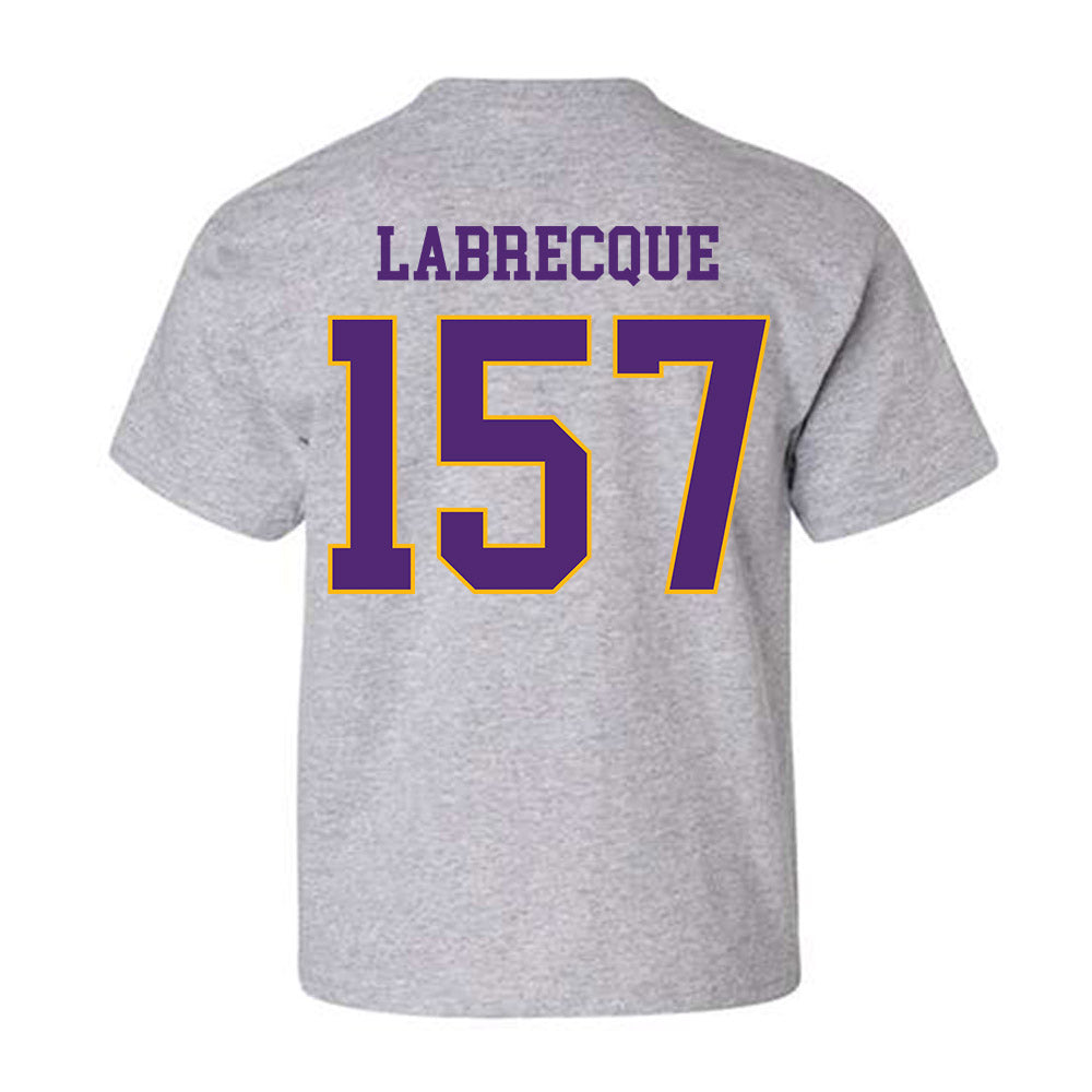 Northern Iowa - NCAA Wrestling : Chris Labrecque - Classic Shersey Youth T-Shirt-1