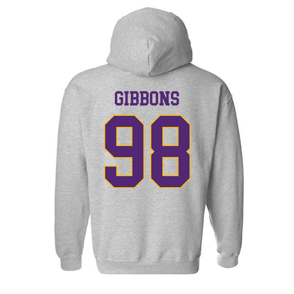 Northern Iowa - NCAA Football : Kolby Gibbons - Classic Shersey Hooded Sweatshirt-1