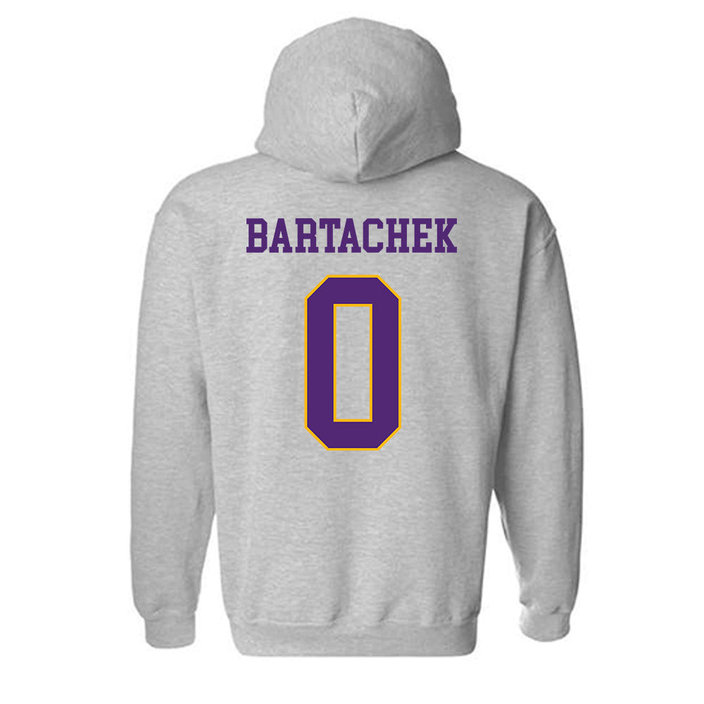 Northern Iowa - NCAA Football : Max Bartachek - Classic Shersey Hooded Sweatshirt-1