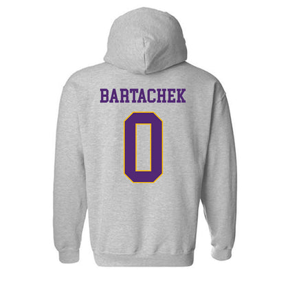 Northern Iowa - NCAA Football : Max Bartachek - Classic Shersey Hooded Sweatshirt-1
