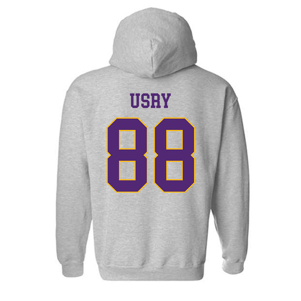 Northern Iowa - NCAA Football : Leyton Usry - Classic Shersey Hooded Sweatshirt-1