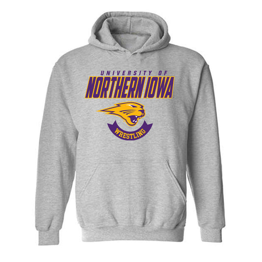 Northern Iowa - NCAA Wrestling : C.J. Walrath - Classic Shersey Hooded Sweatshirt-0
