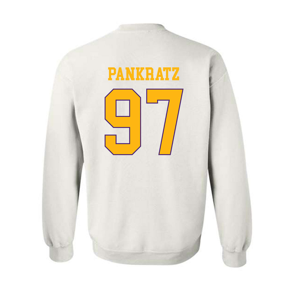 Northern Iowa - NCAA Football : Blake Pankratz - Classic Shersey Crewneck Sweatshirt-1