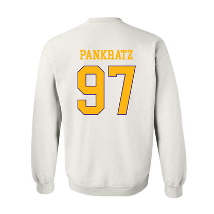 Northern Iowa - NCAA Football : Blake Pankratz - Classic Shersey Crewneck Sweatshirt-1
