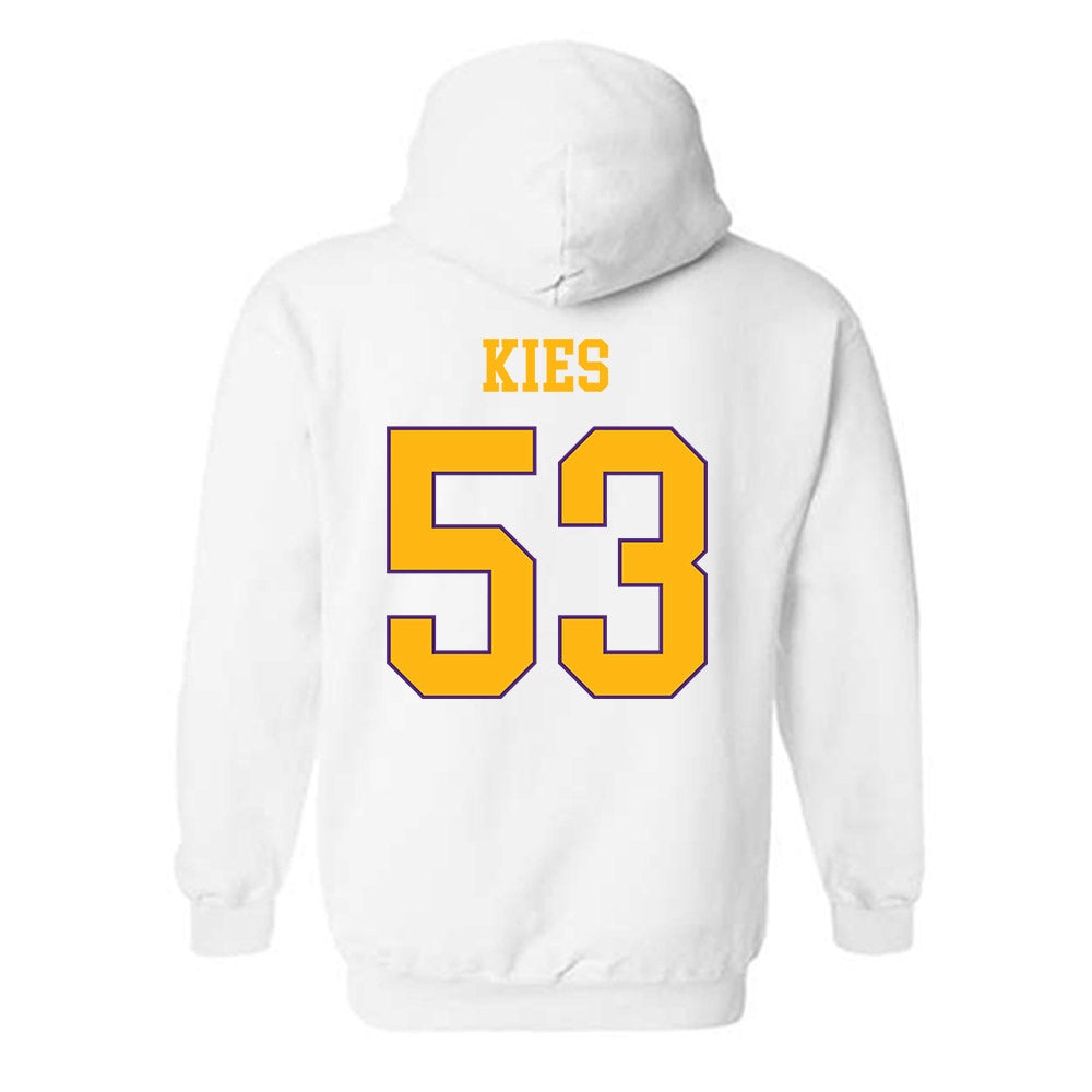 Northern Iowa - NCAA Football : Jarrett Kies - Classic Shersey Hooded Sweatshirt-1