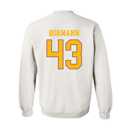 Northern Iowa - NCAA Football : Michael Bormann - Classic Shersey Crewneck Sweatshirt-1