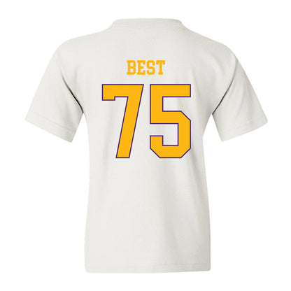 Northern Iowa - NCAA Football : Connor Best - Classic Shersey Youth T-Shirt-1
