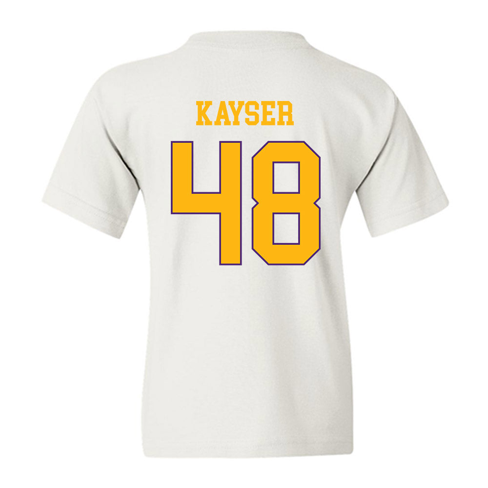 Northern Iowa - NCAA Football : Connor Kayser - Classic Shersey Youth T-Shirt-1