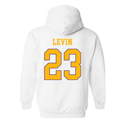 Northern Iowa - NCAA Women's Basketball : Callie Levin - Classic Shersey Hooded Sweatshirt-1