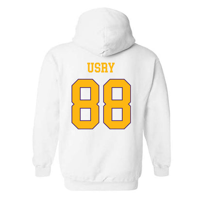 Northern Iowa - NCAA Football : Leyton Usry - Classic Shersey Hooded Sweatshirt-1