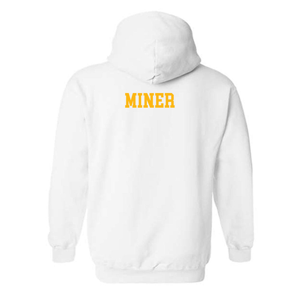 Northern Iowa - NCAA Women's Track & Field : Erica Miner - Classic Shersey Hooded Sweatshirt-1