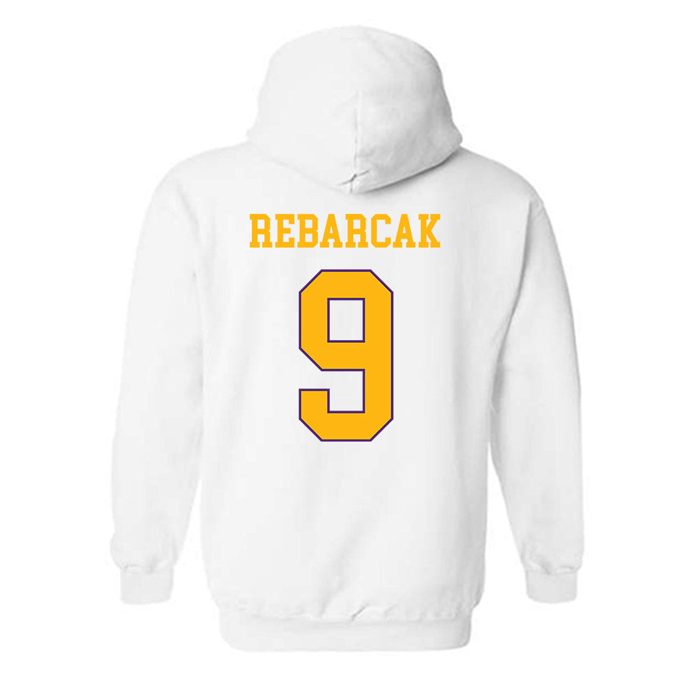 Northern Iowa - NCAA Football : Kaz Rebarcak - Classic Shersey Hooded Sweatshirt-1