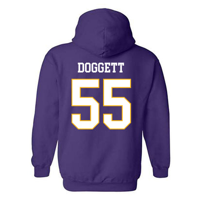 Northern Iowa - NCAA Football : Tate Doggett - Classic Shersey Hooded Sweatshirt-1