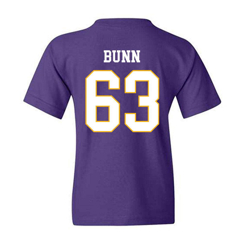 Northern Iowa - NCAA Football : Henry Bunn - Classic Shersey Youth T-Shirt-1