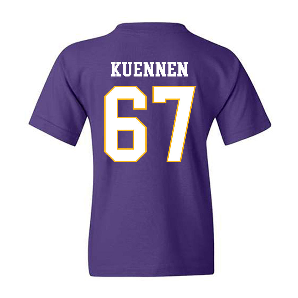 Northern Iowa - NCAA Football : Landen Kuennen - Classic Shersey Youth T-Shirt-1