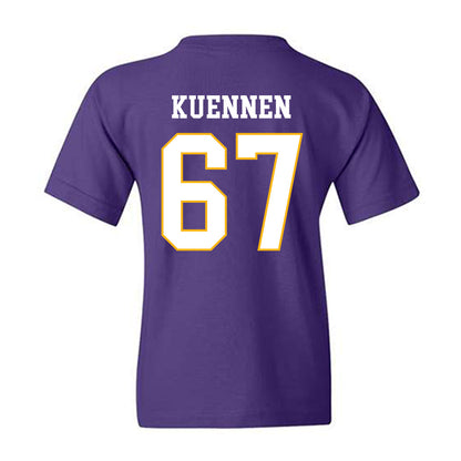 Northern Iowa - NCAA Football : Landen Kuennen - Classic Shersey Youth T-Shirt-1
