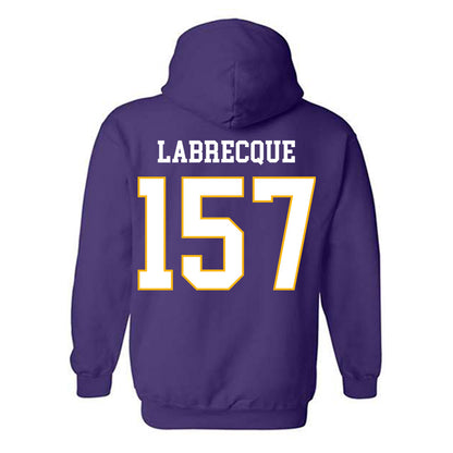 Northern Iowa - NCAA Wrestling : Chris Labrecque - Classic Shersey Hooded Sweatshirt-1