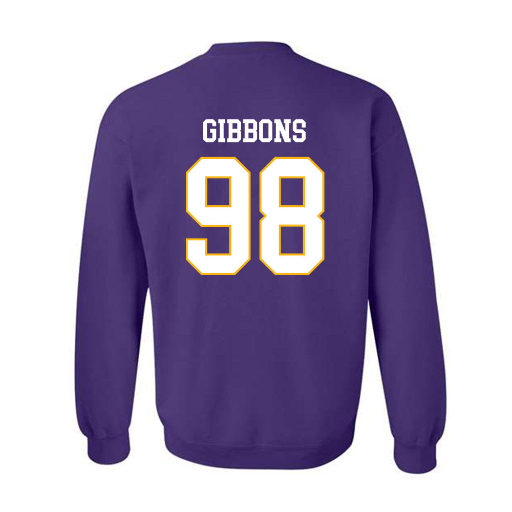 Northern Iowa - NCAA Football : Kolby Gibbons - Classic Shersey Crewneck Sweatshirt-1