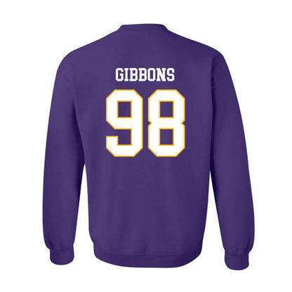 Northern Iowa - NCAA Football : Kolby Gibbons - Classic Shersey Crewneck Sweatshirt-1