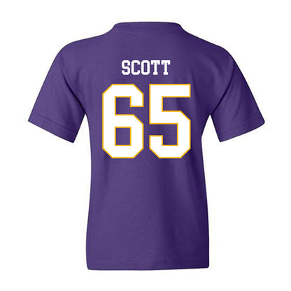Northern Iowa - NCAA Football : Jimmy Scott - Classic Shersey Youth T-Shirt-1