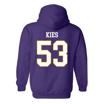 Northern Iowa - NCAA Football : Jarrett Kies - Classic Shersey Hooded Sweatshirt-1