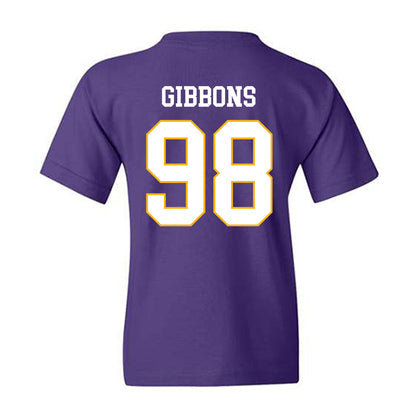 Northern Iowa - NCAA Football : Kolby Gibbons - Classic Shersey Youth T-Shirt-1