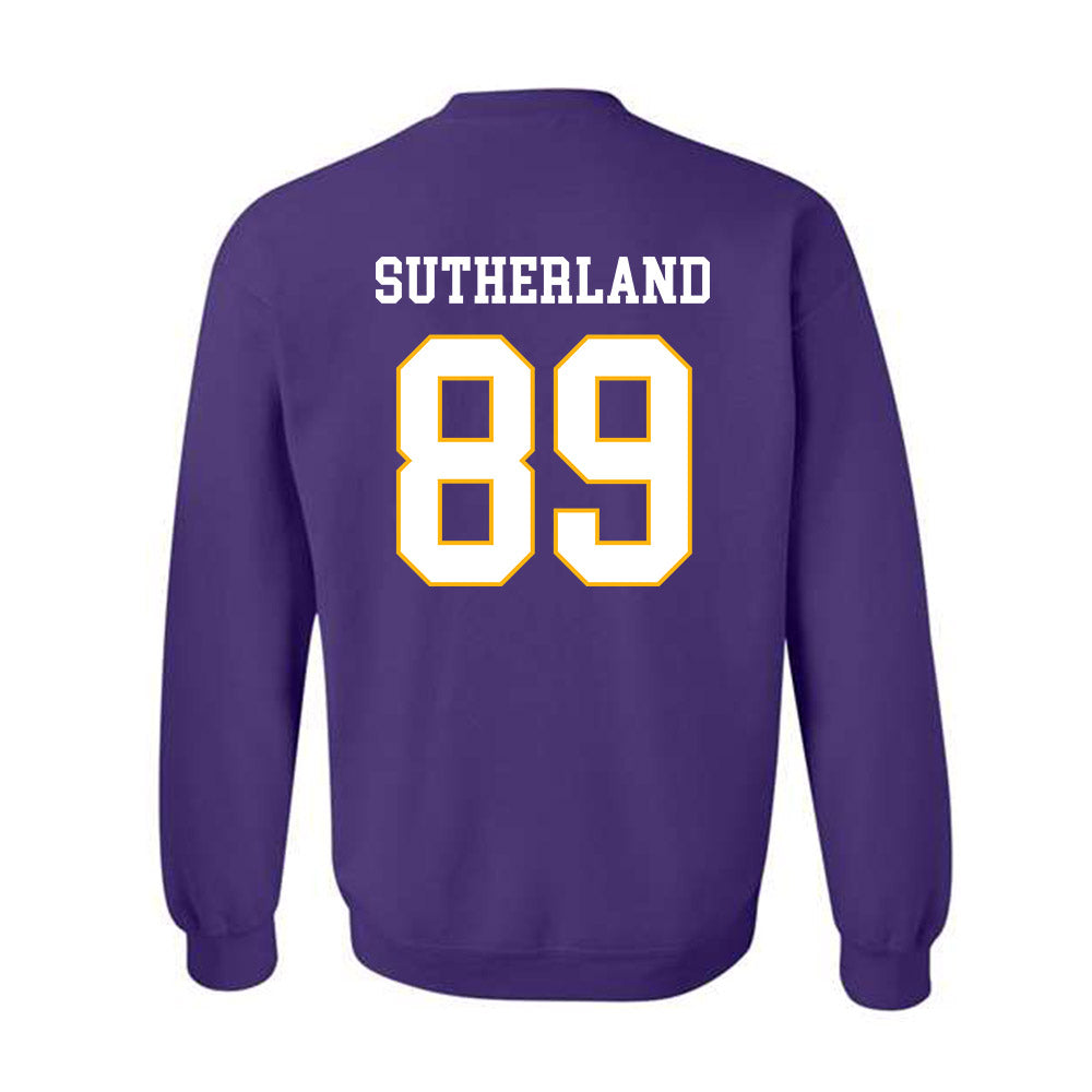 Northern Iowa - NCAA Football : Parker Sutherland - Classic Shersey Crewneck Sweatshirt-1