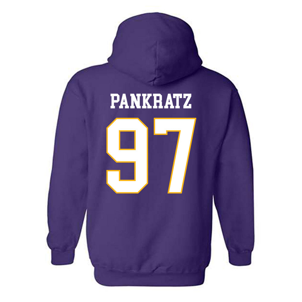 Northern Iowa - NCAA Football : Blake Pankratz - Classic Shersey Hooded Sweatshirt-1
