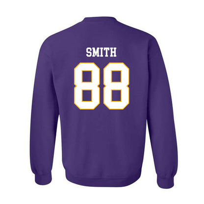 Northern Iowa - NCAA Football : Cedar Smith - Classic Shersey Crewneck Sweatshirt-1