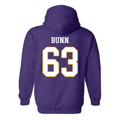 Northern Iowa - NCAA Football : Henry Bunn - Classic Shersey Hooded Sweatshirt-1