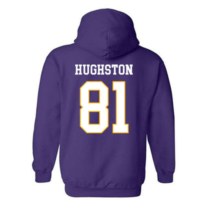 Northern Iowa - NCAA Football : Briggs Hughston - Classic Shersey Hooded Sweatshirt-1