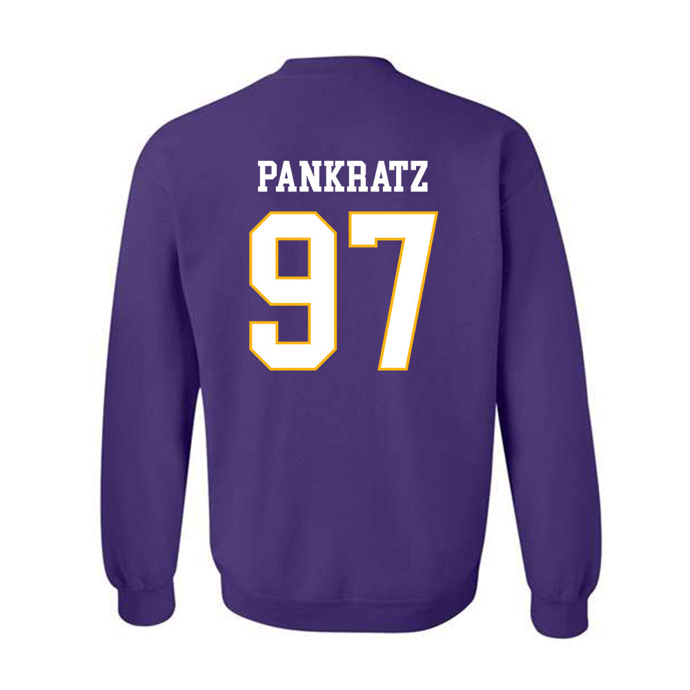 Northern Iowa - NCAA Football : Blake Pankratz - Classic Shersey Crewneck Sweatshirt-1