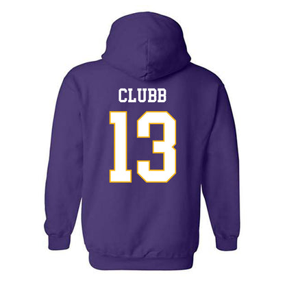 Northern Iowa - NCAA Women's Volleyball : Calia Clubb - Classic Shersey Hooded Sweatshirt-1