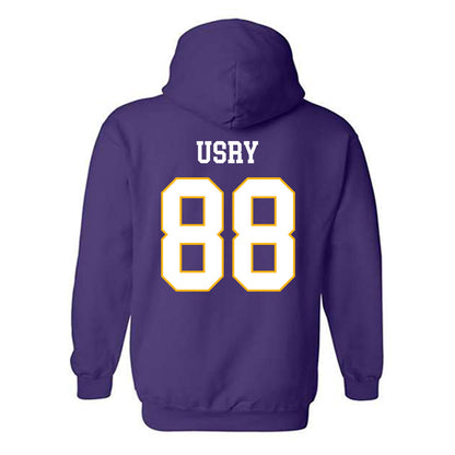 Northern Iowa - NCAA Football : Leyton Usry - Classic Shersey Hooded Sweatshirt-1