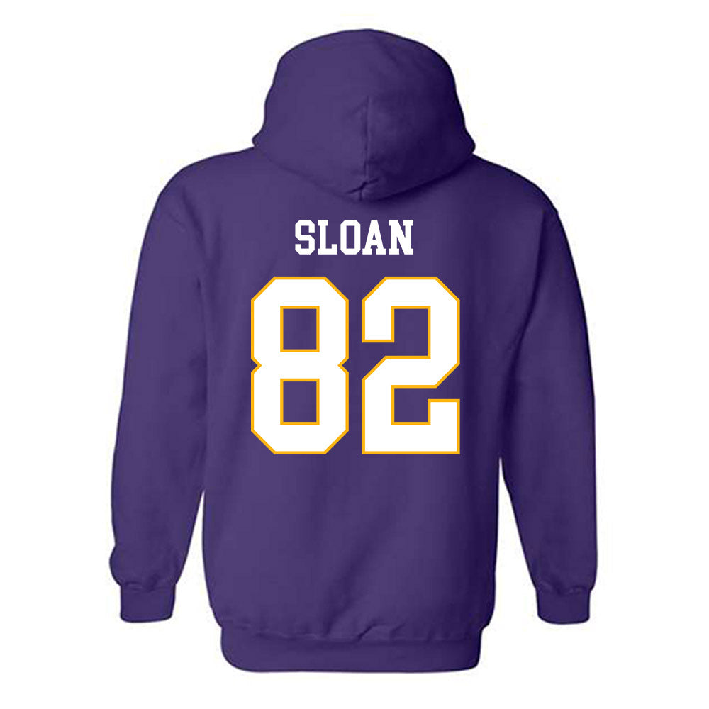 Northern Iowa - NCAA Football : Jamiir Sloan - Classic Shersey Hooded Sweatshirt-1