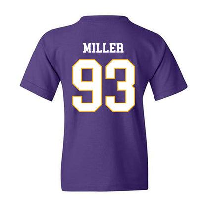 Northern Iowa - NCAA Football : Aidan Miller - Classic Shersey Youth T-Shirt-1
