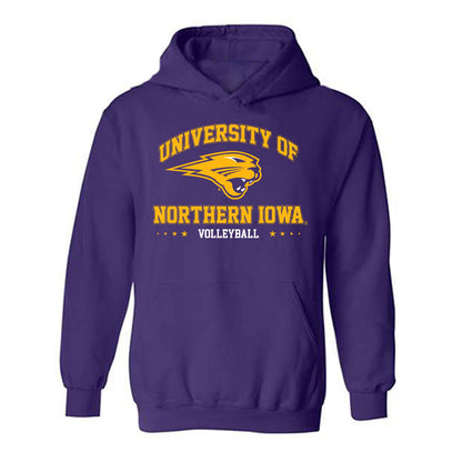 Northern Iowa - NCAA Women's Volleyball : Reese Booth - Classic Shersey Hooded Sweatshirt-0