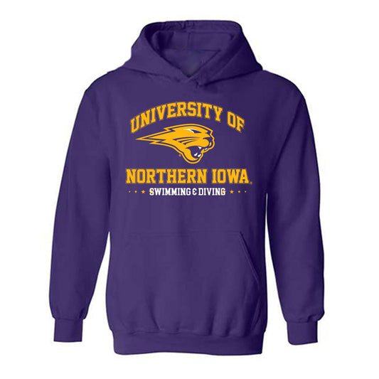 Northern Iowa - NCAA Women's Swimming & Diving : Natalie DeVoll - Classic Shersey Hooded Sweatshirt-0