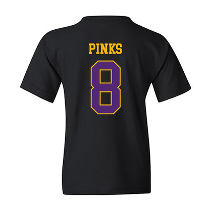 Northern Iowa - NCAA Football : Isaiah Pinks - Classic Shersey Youth T-Shirt-1