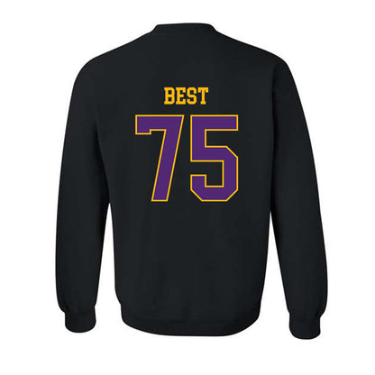 Northern Iowa - NCAA Football : Connor Best - Classic Shersey Crewneck Sweatshirt-1