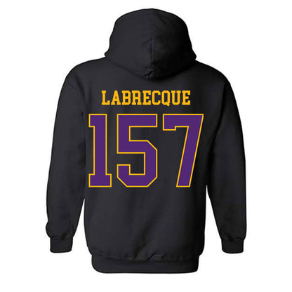 Northern Iowa - NCAA Wrestling : Chris Labrecque - Classic Shersey Hooded Sweatshirt-1