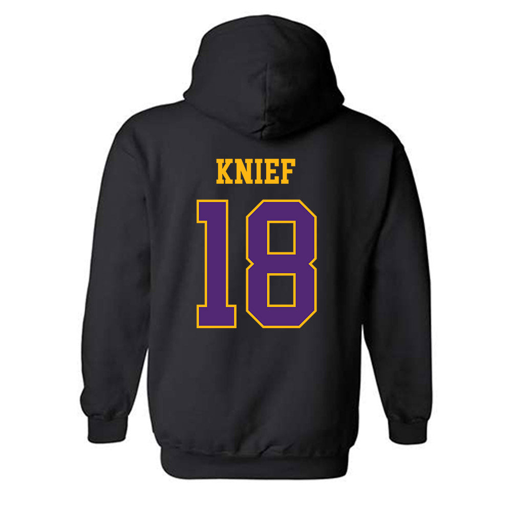 Northern Iowa - NCAA Women's Soccer : Kylie Knief - Classic Shersey Hooded Sweatshirt-1