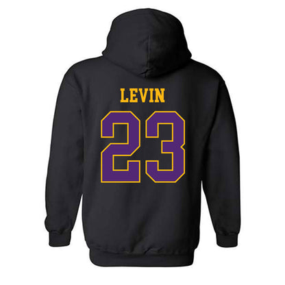Northern Iowa - NCAA Women's Basketball : Callie Levin - Classic Shersey Hooded Sweatshirt-1