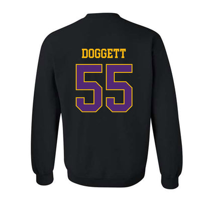Northern Iowa - NCAA Football : Tate Doggett - Classic Shersey Crewneck Sweatshirt-1