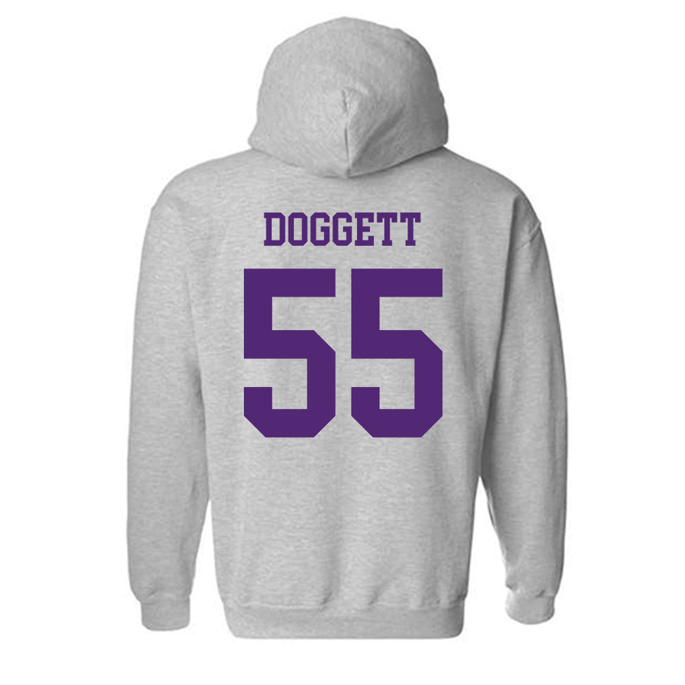 Northern Iowa - NCAA Football : Tate Doggett - Classic Shersey Hooded Sweatshirt-1